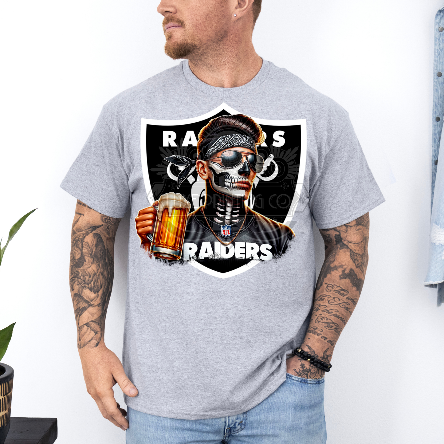 Raiders DTF Transfer