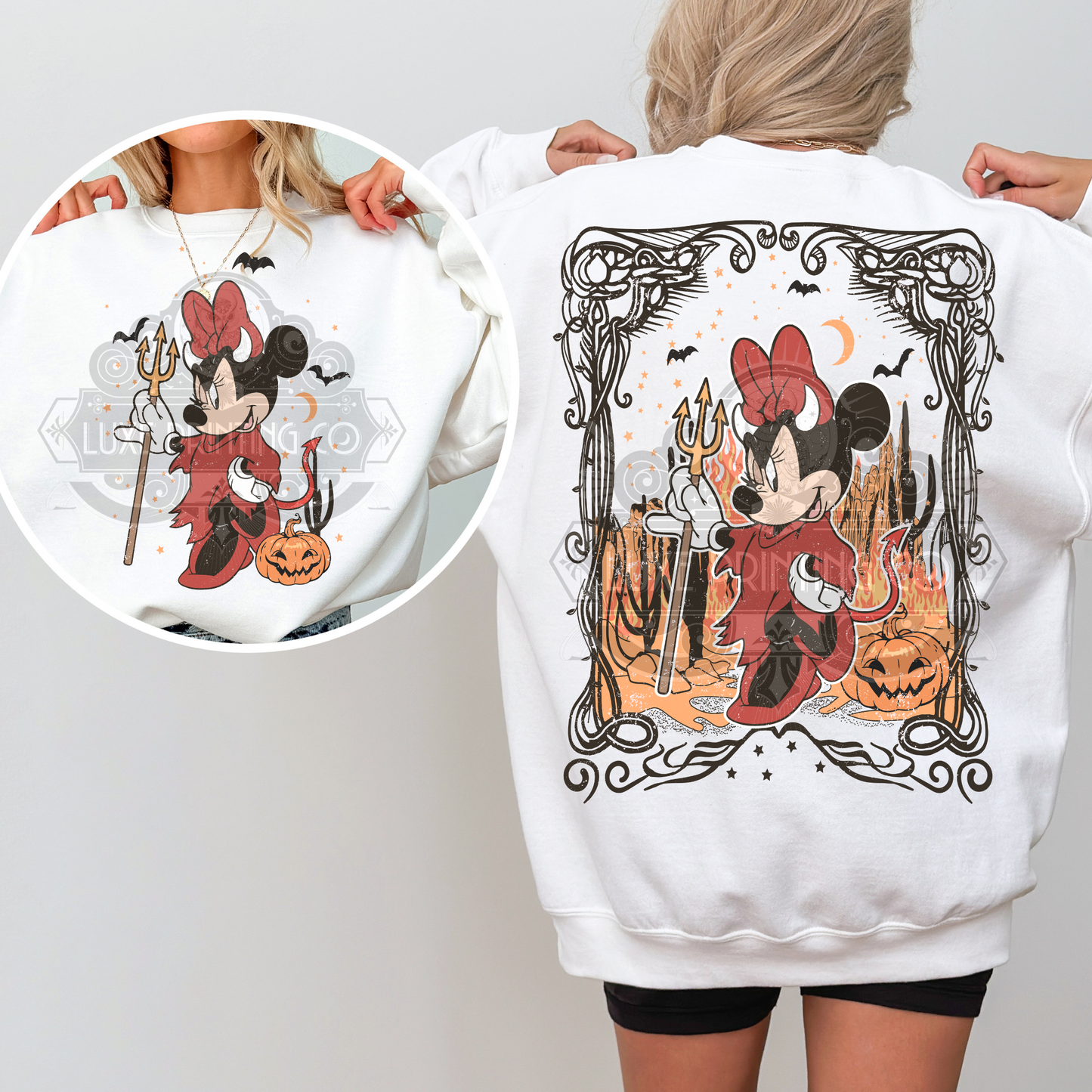 La Diabla ( Front & Back ) DTF Transfer