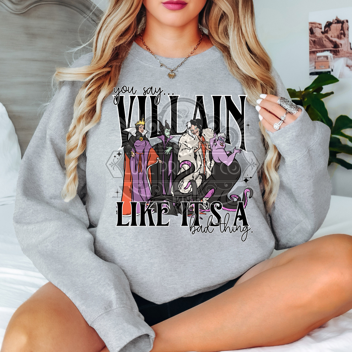 The Villan Crew DTF Transfer