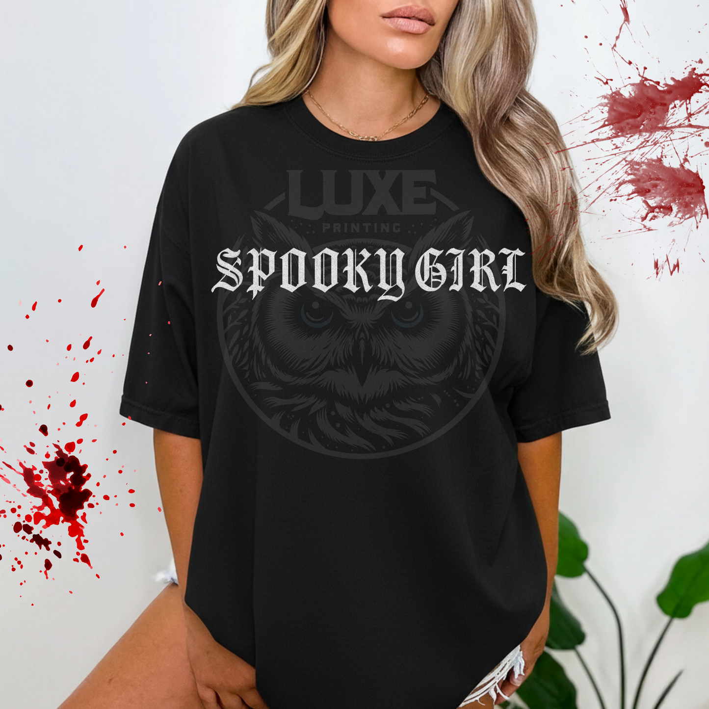 Spooky Girl DTF Transfer