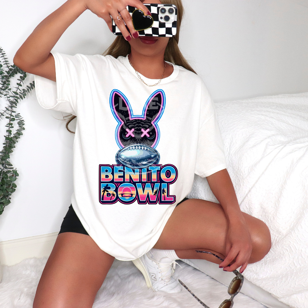 Benito Bowl Colorful DTF Transfer