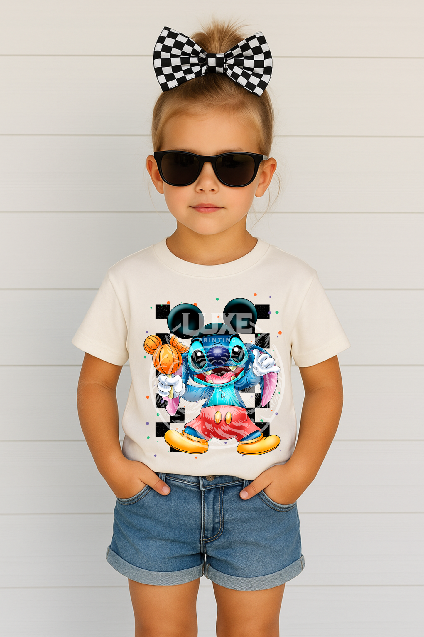 Mickey Stitch DTF Transfer