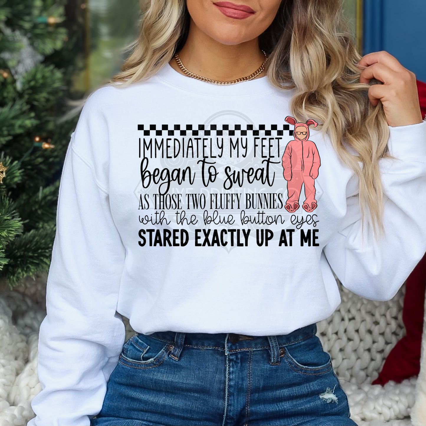 Fluffy Bunnies DTF Transfer