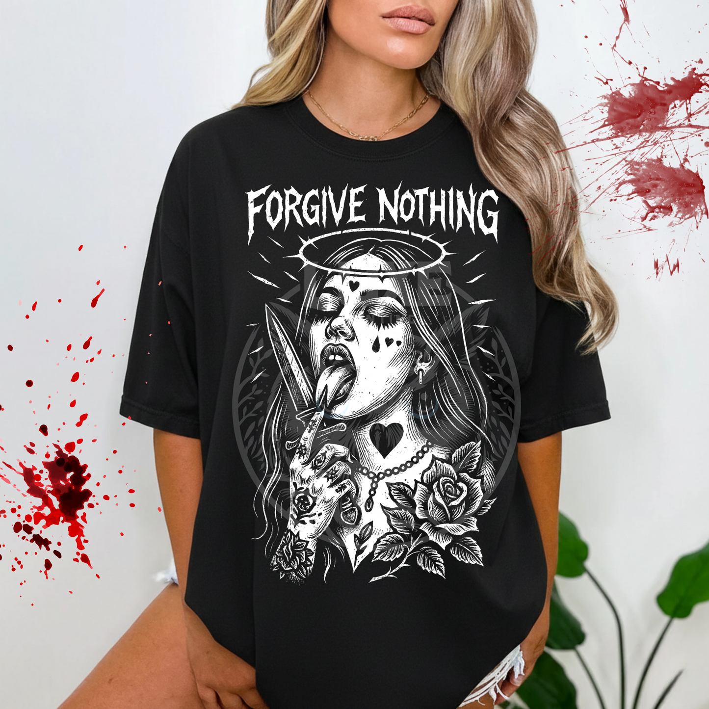 Forgive Nothing DTF Transfer