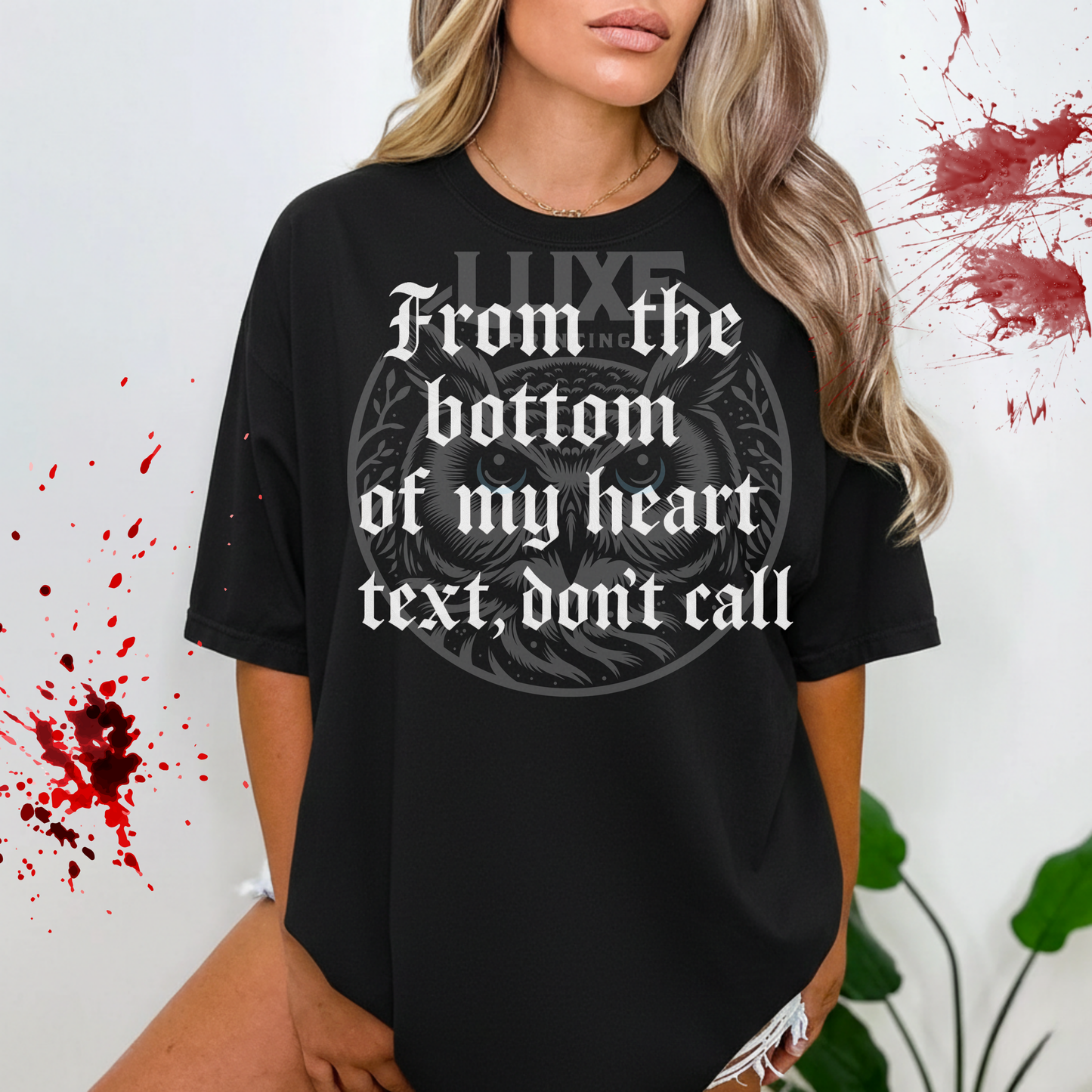 Text, Don't Call DTF Transfer