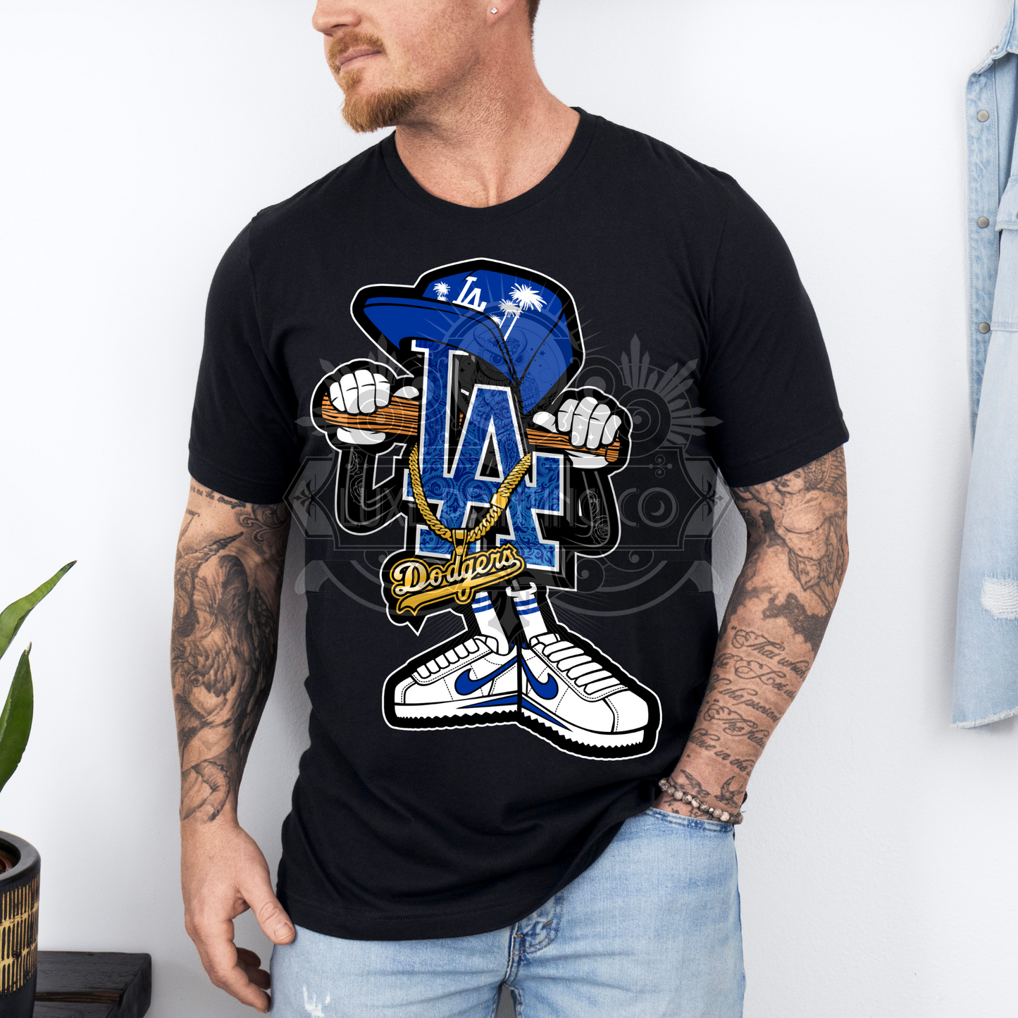 LA Dodger DTF Transfer