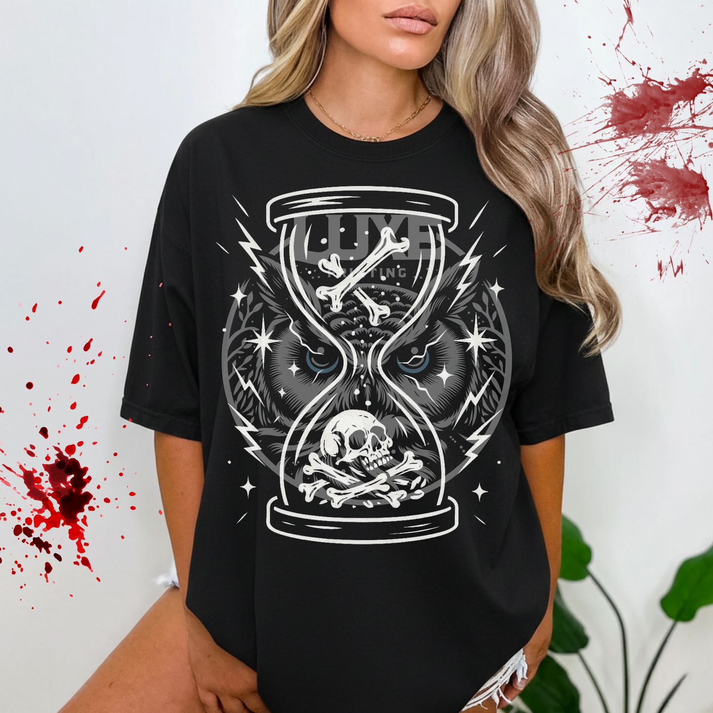 Hourglass DTF Transfer