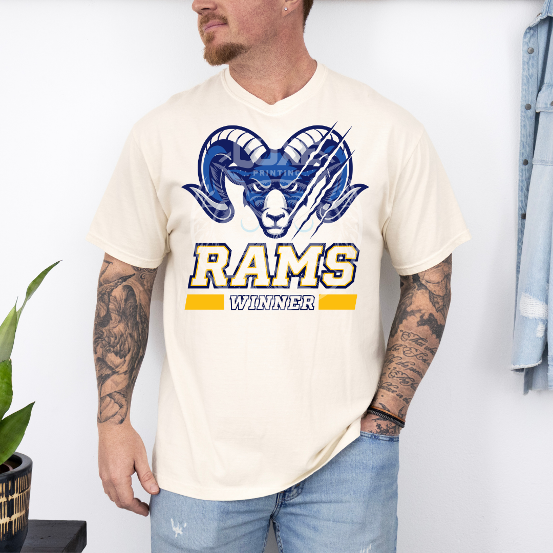 Rams 8 DTF Transfer