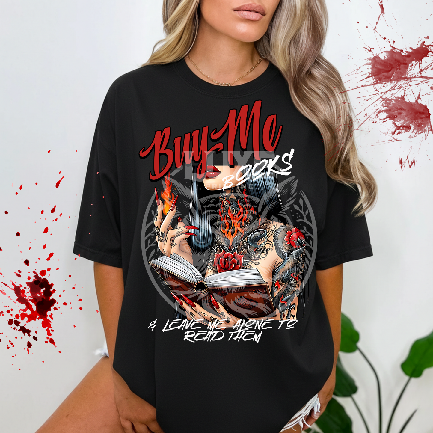 Buy Me Books DTF Transfer