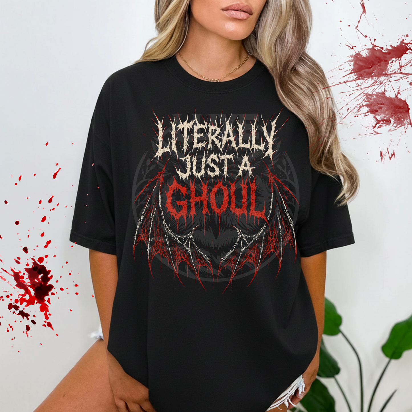 Literally Just A Ghoul DTF Transfer