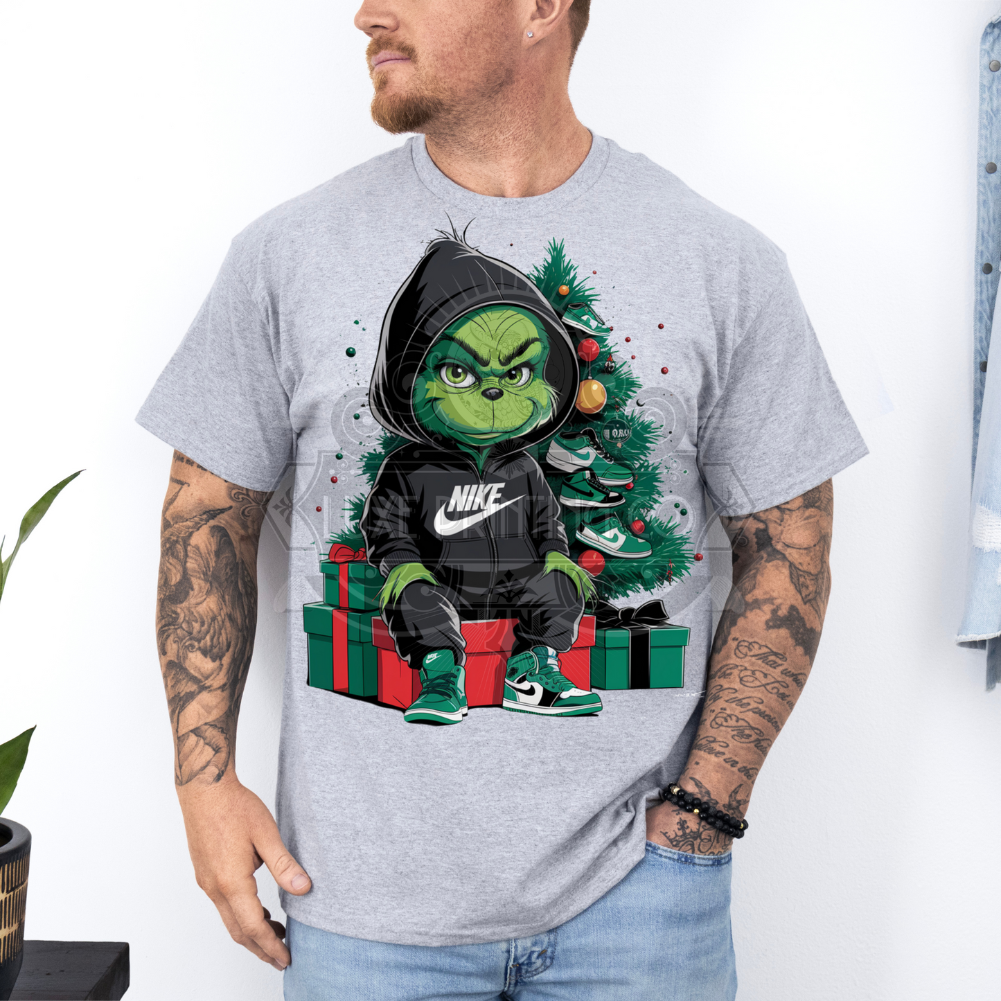 Stylish Green Boy DTF Transfer
