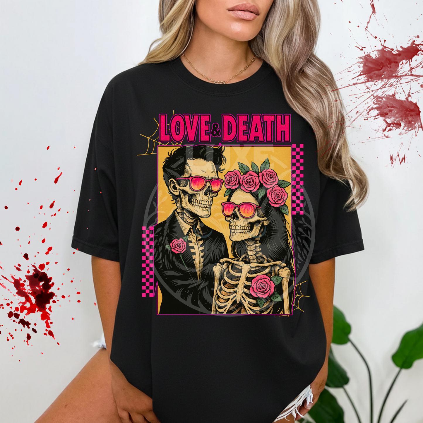 Love & Death DTF Transfer