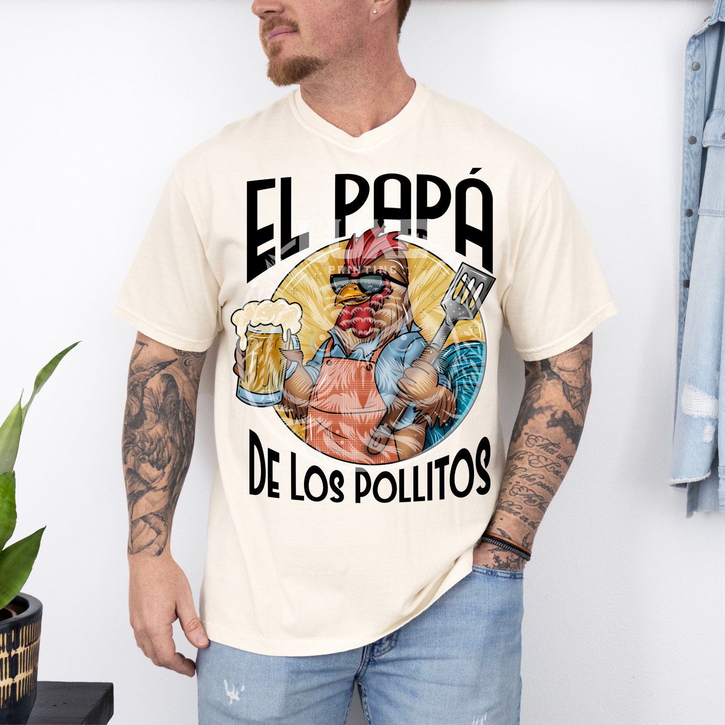 El Papa De Los Pillitos DTF Transfer