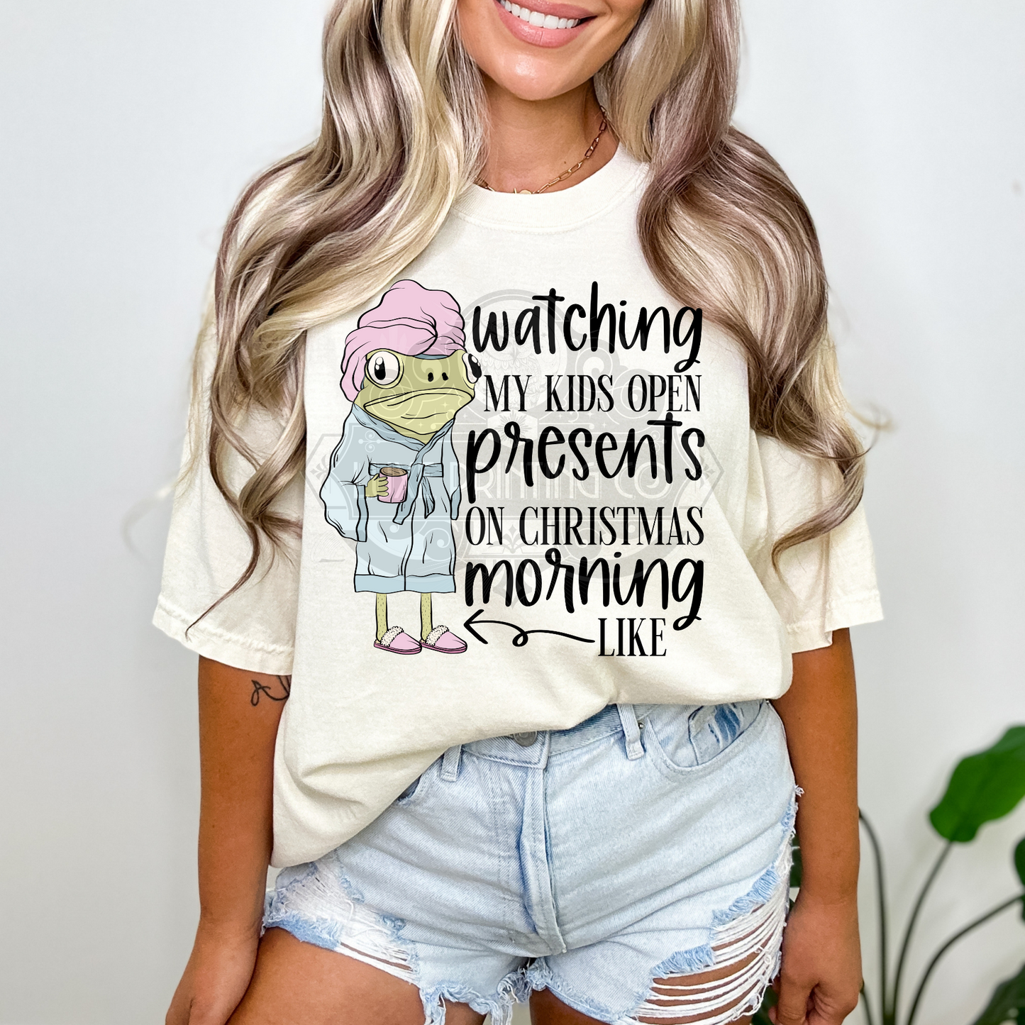 Christmas Morning DTF Transfer