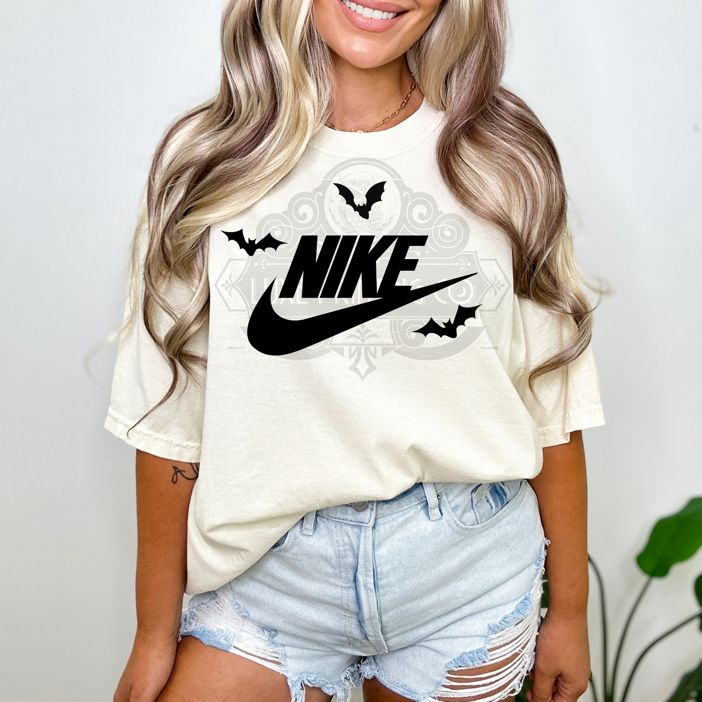 NK & Black Bats DTF Transfer