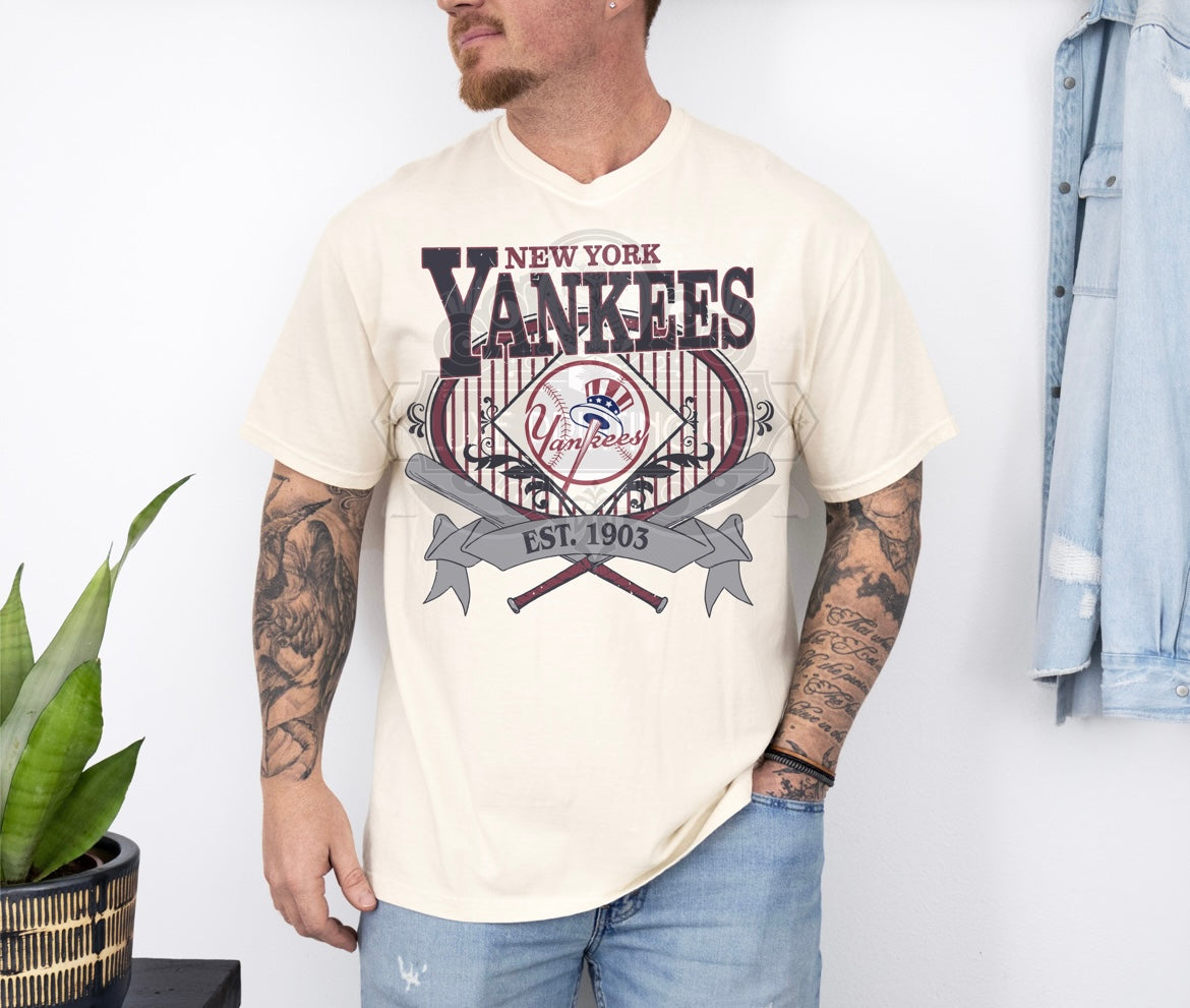 Vintage Yakees DTF Transfer