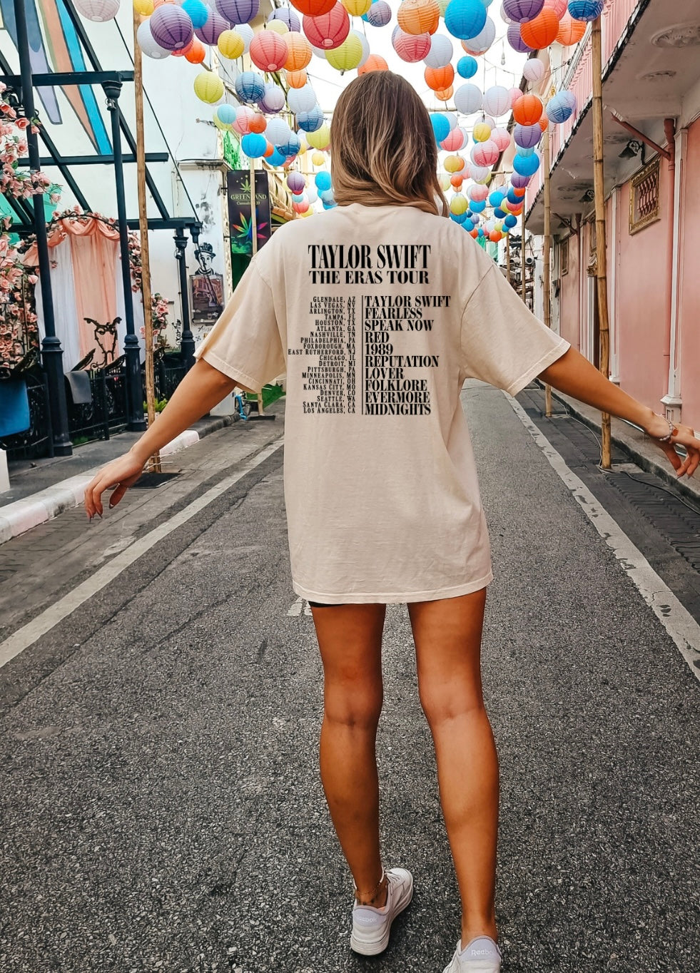 The Eras Tour FRONT & BACK DTF Transfer