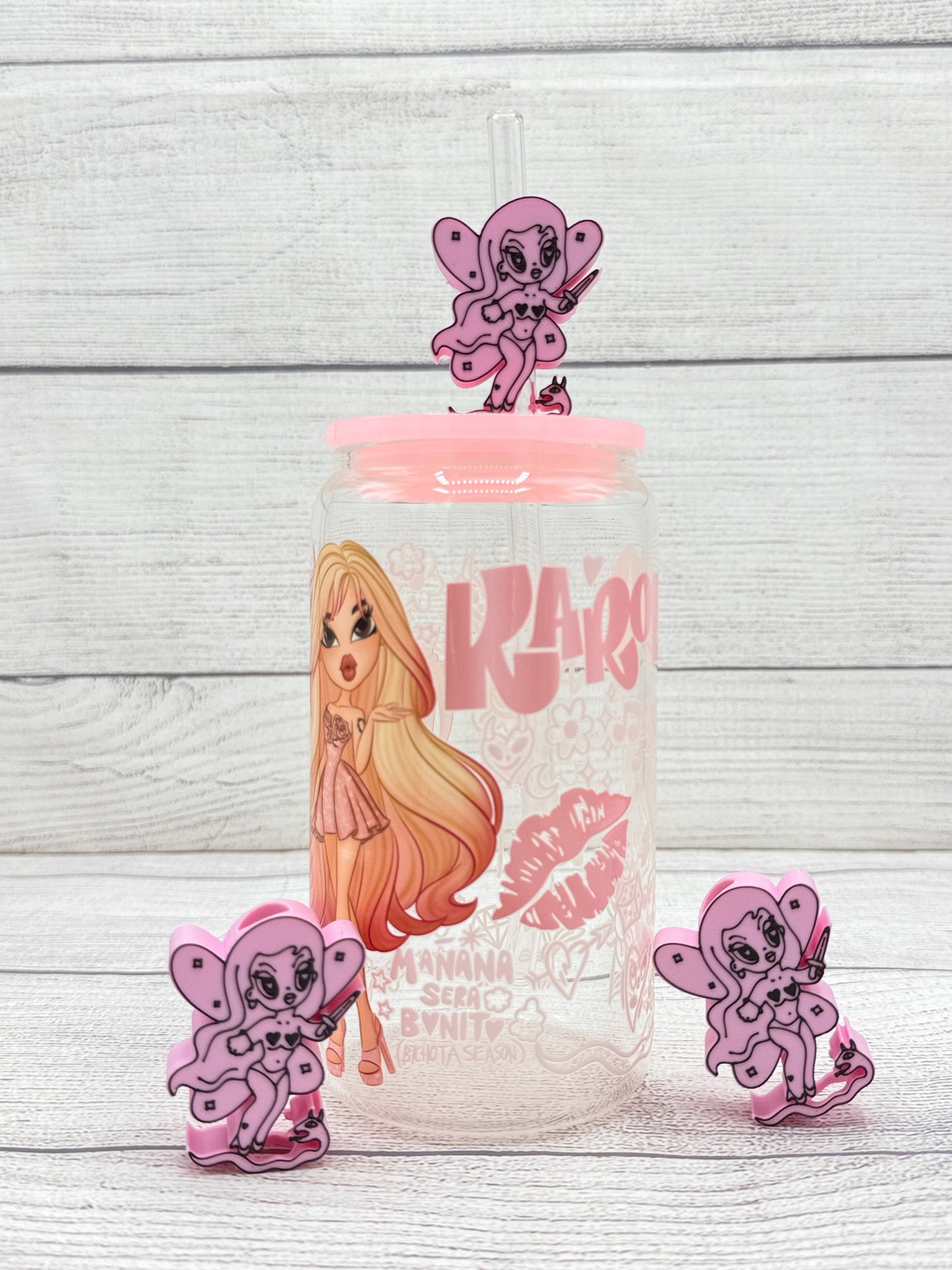 Bichota Straw Topper 12 pcs