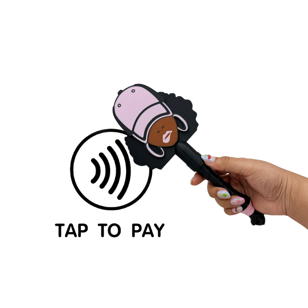 Tap To Pay Girl Wand