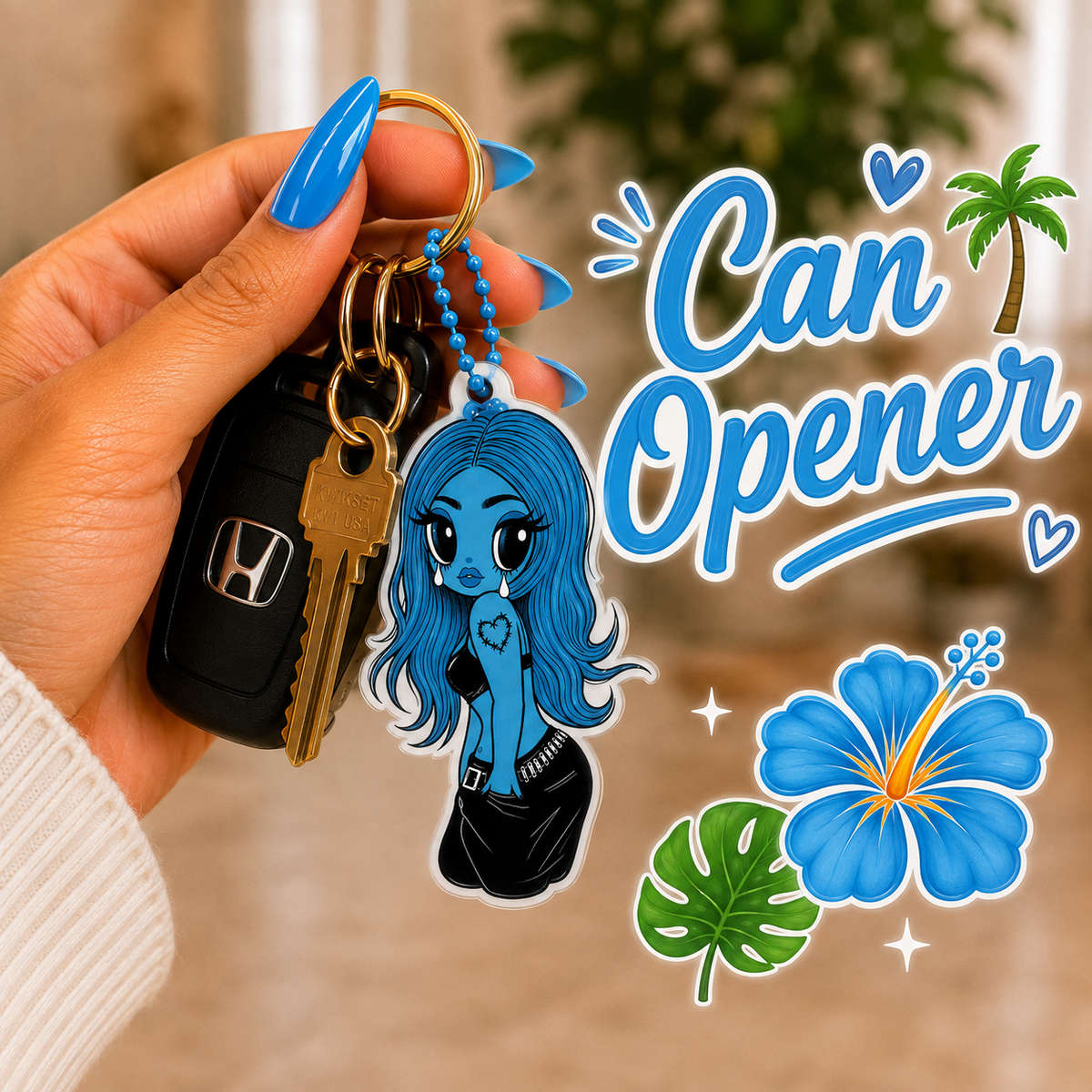 3D Matadora DOLL Soda Can Opener
