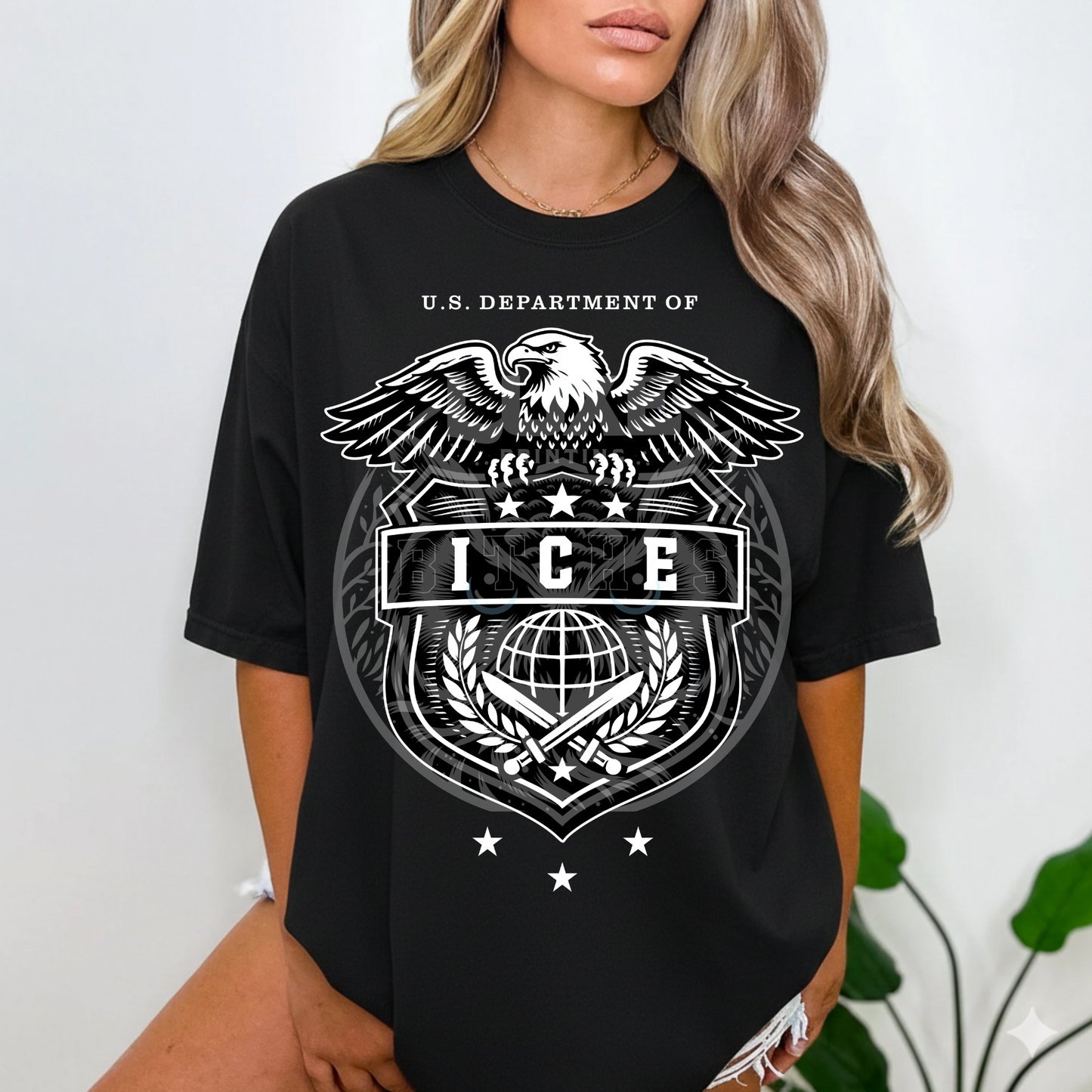 Exclusive Department Of B!tches White Letters DTF Transfer