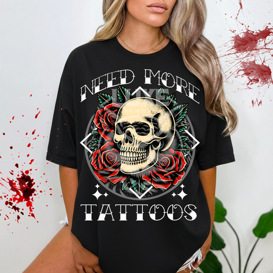 More Tattoos  DTF Transfer