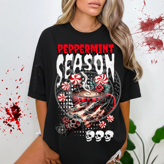 Peppermint Season  DTF Transfer