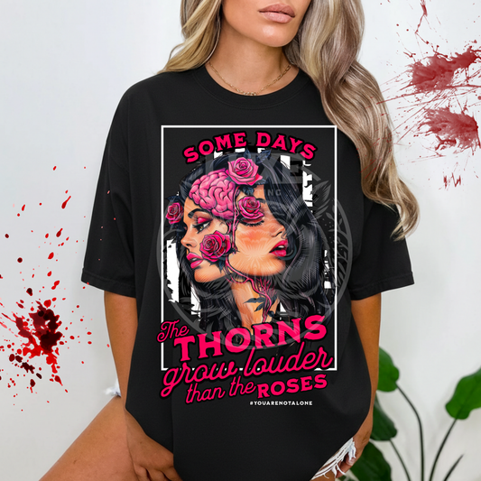 Louder Than The Roses   DTF Transfer