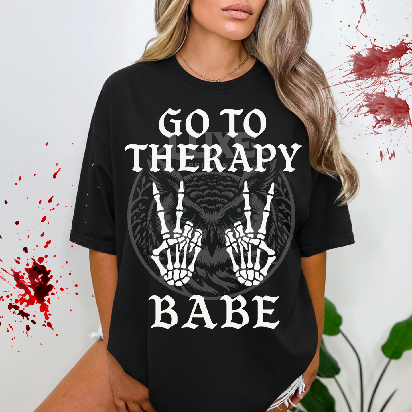 Go To Therapy Babe DTF Transfer