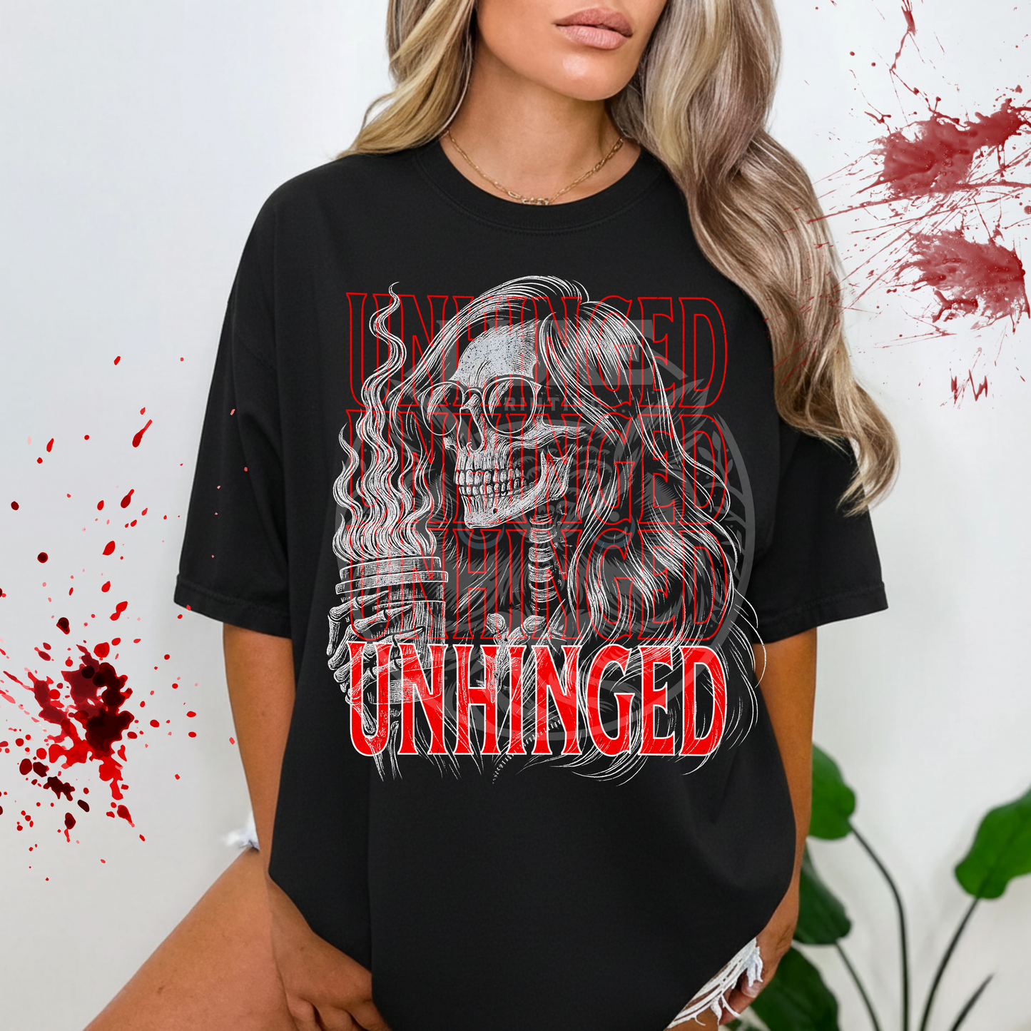 Unhinged   DTF Transfer