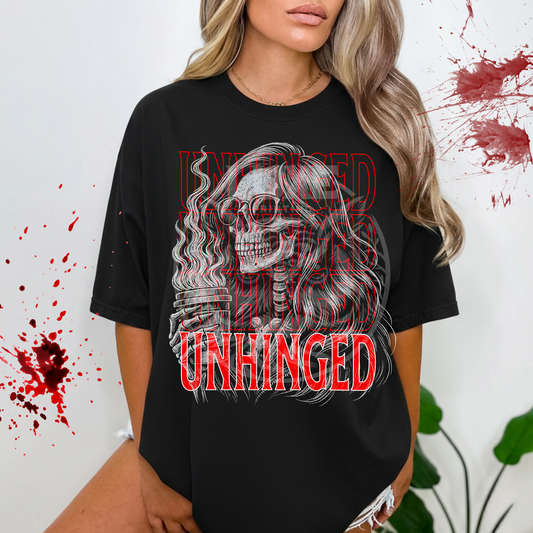 Unhinged   DTF Transfer