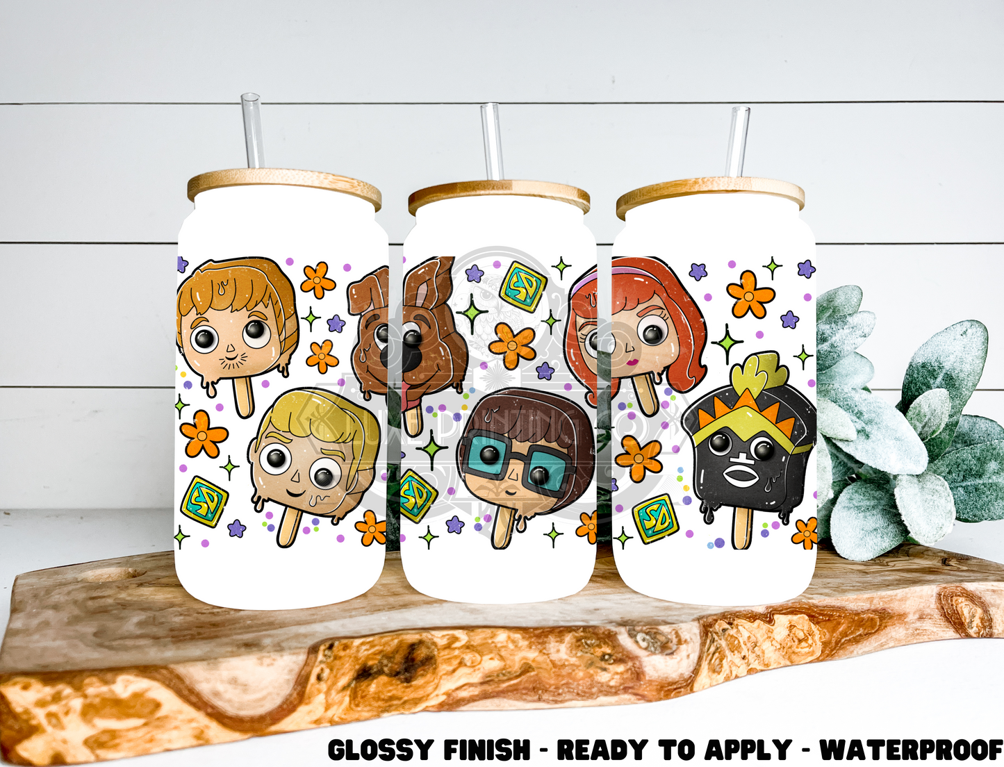 Scooby Pop - 16 oz Glass Wrap