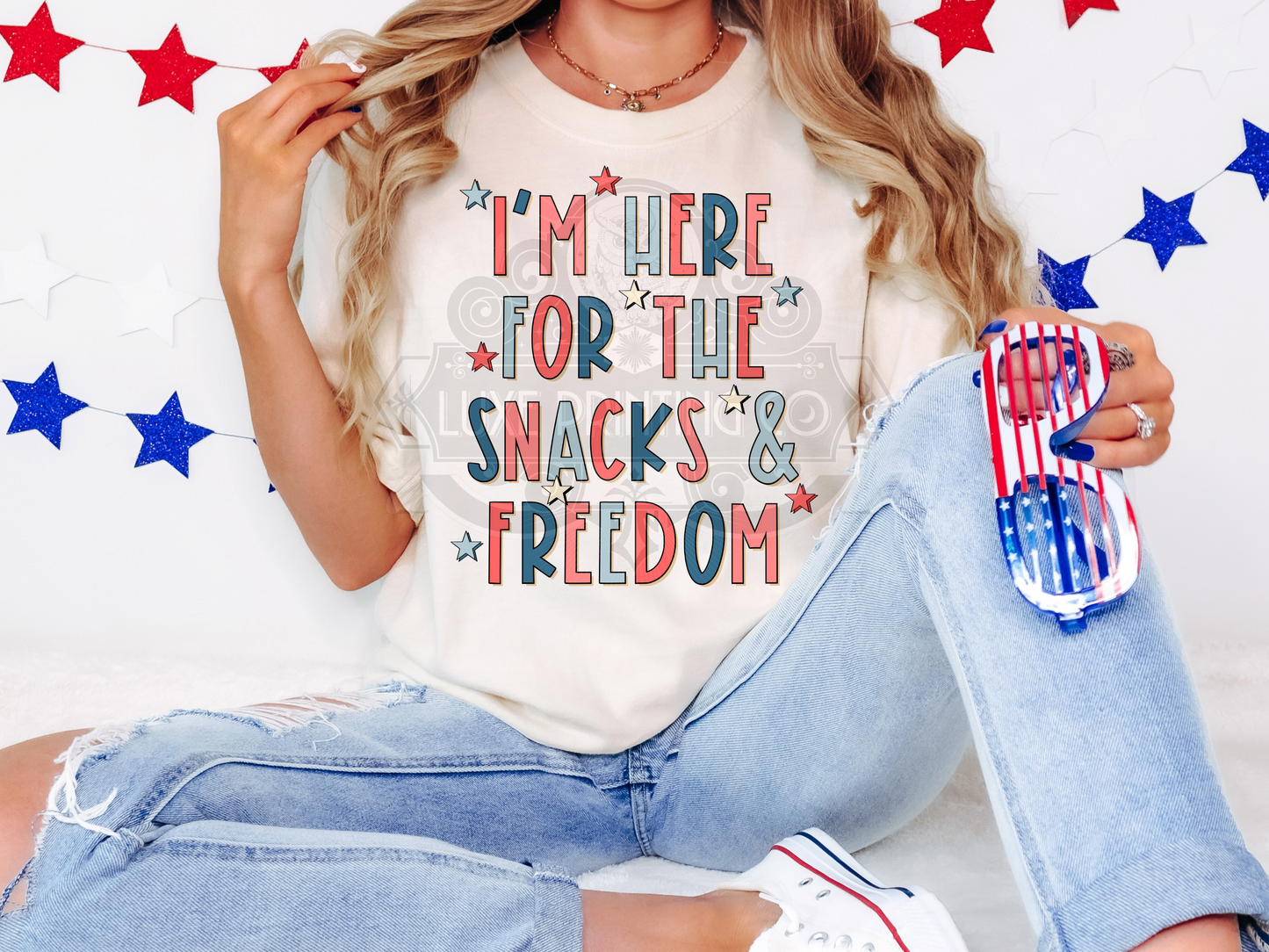 Snacks & Freedom  DTF Transfer