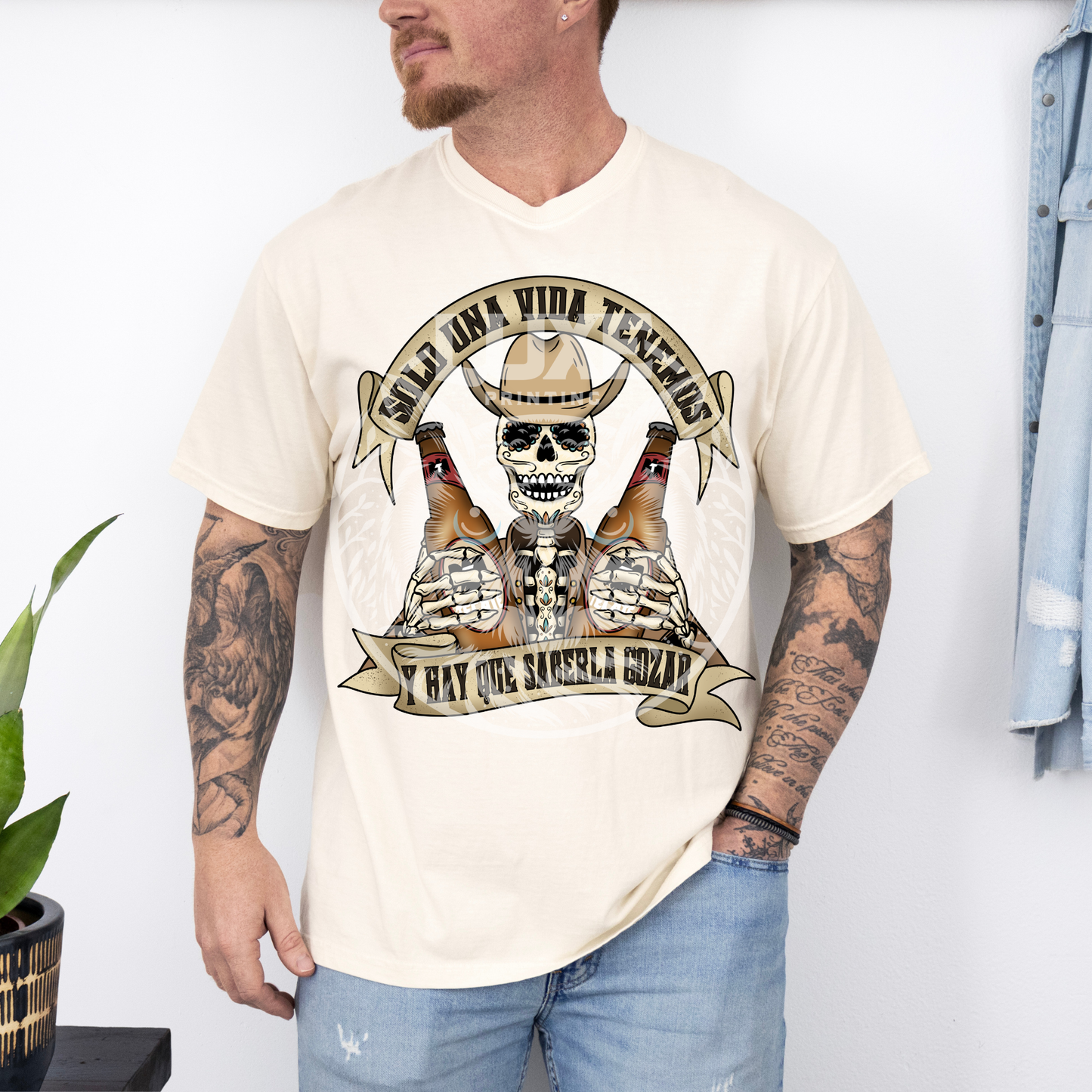 Solo Una Vida Tenemos DTF Transfer