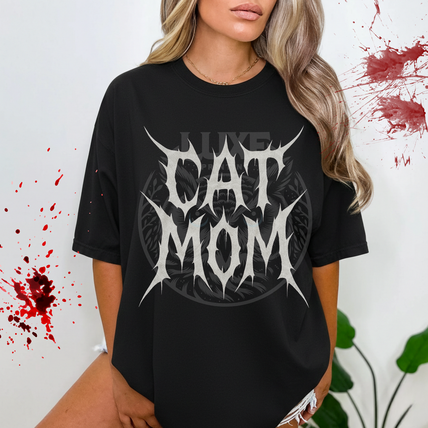 Cat Mom DTF Transfer