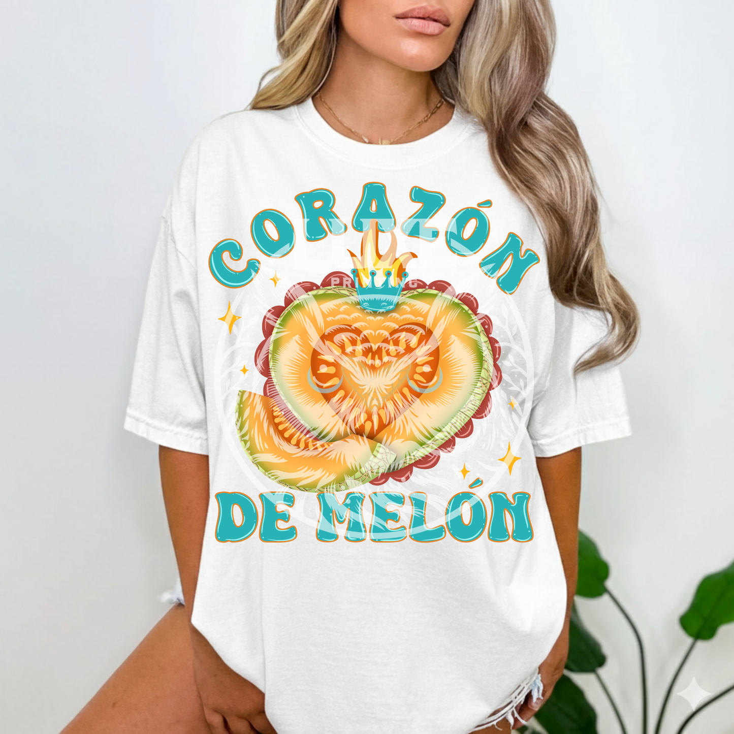 Corazon De Melon DTF Transfer