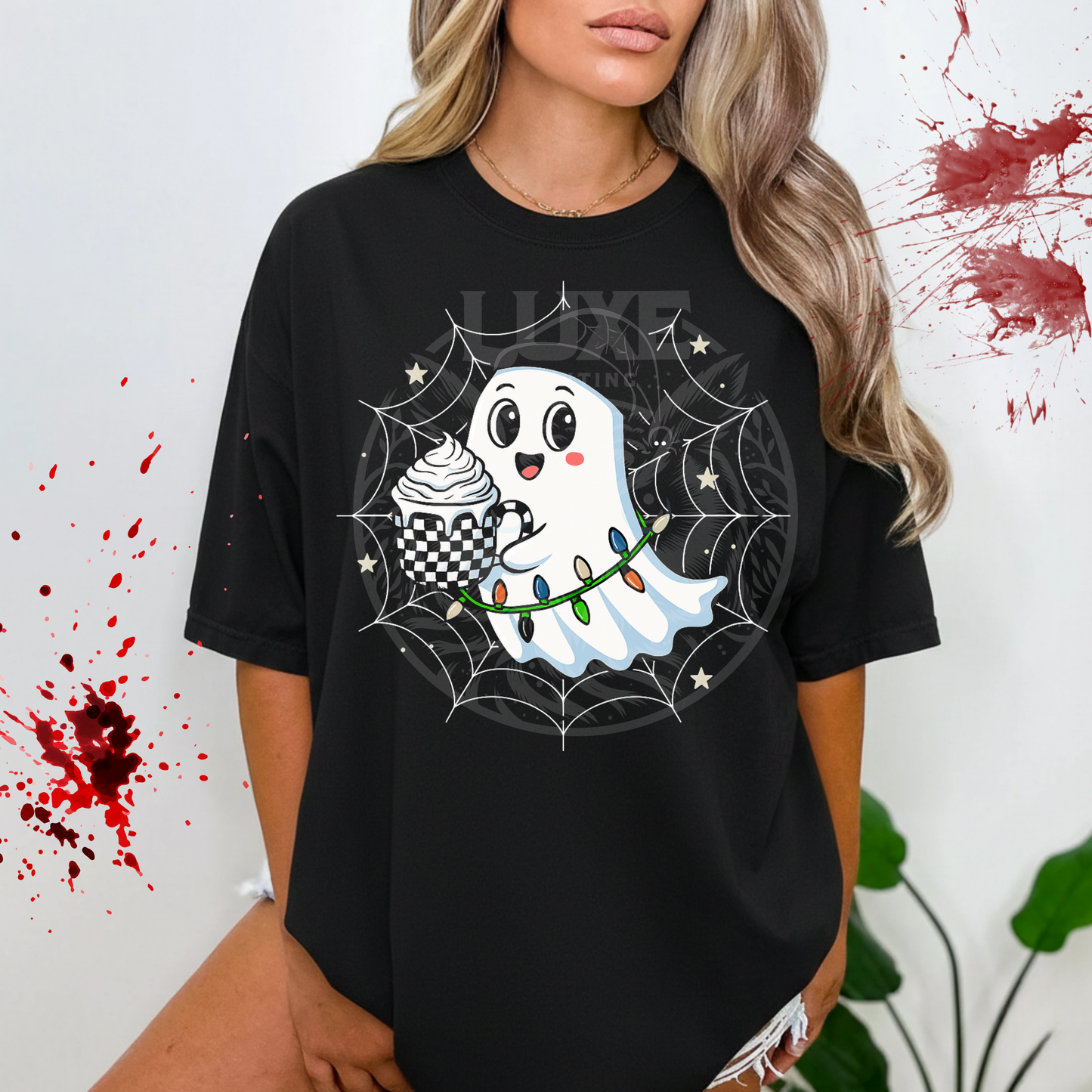 Spooky Ghost  DTF Transfer