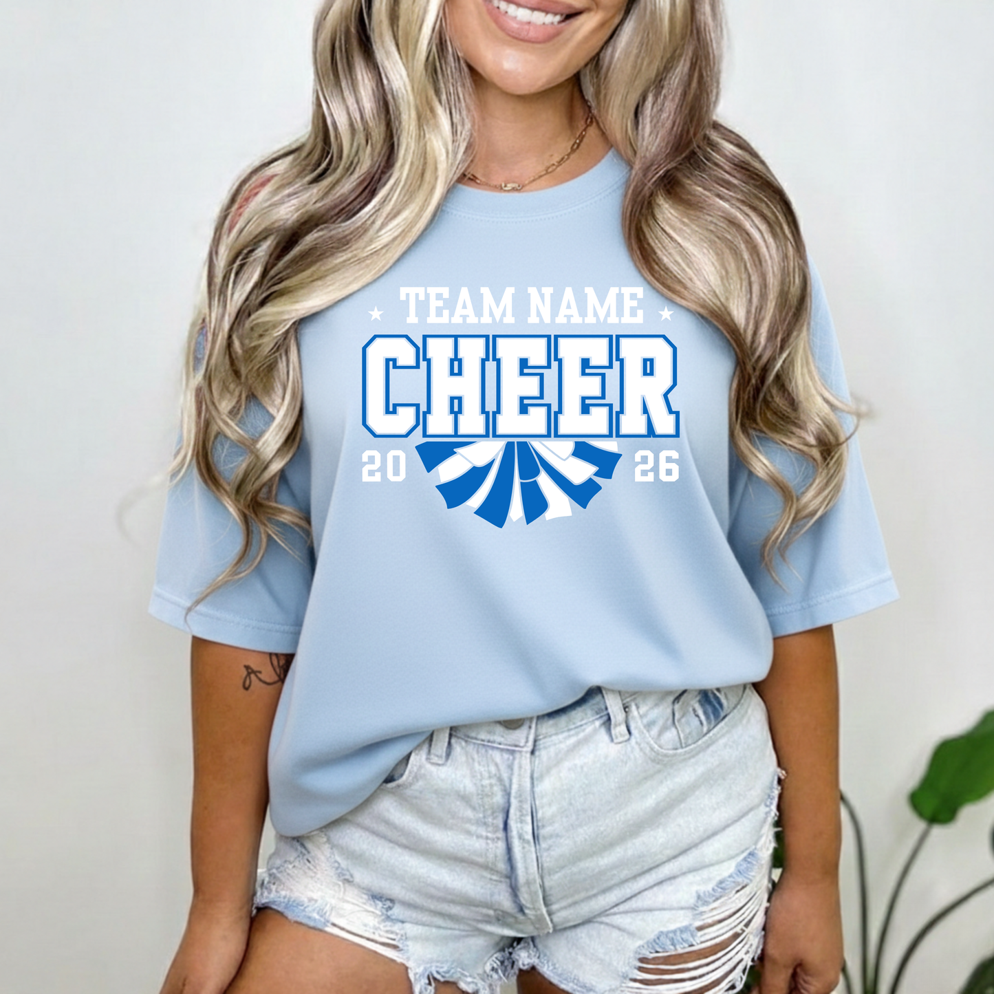 Cheer Team Front & Back T-Shirt