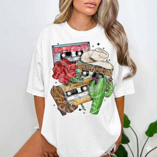 Como La Flor DTF Transfer