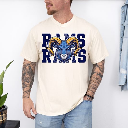 Rams 13 DTF Transfer