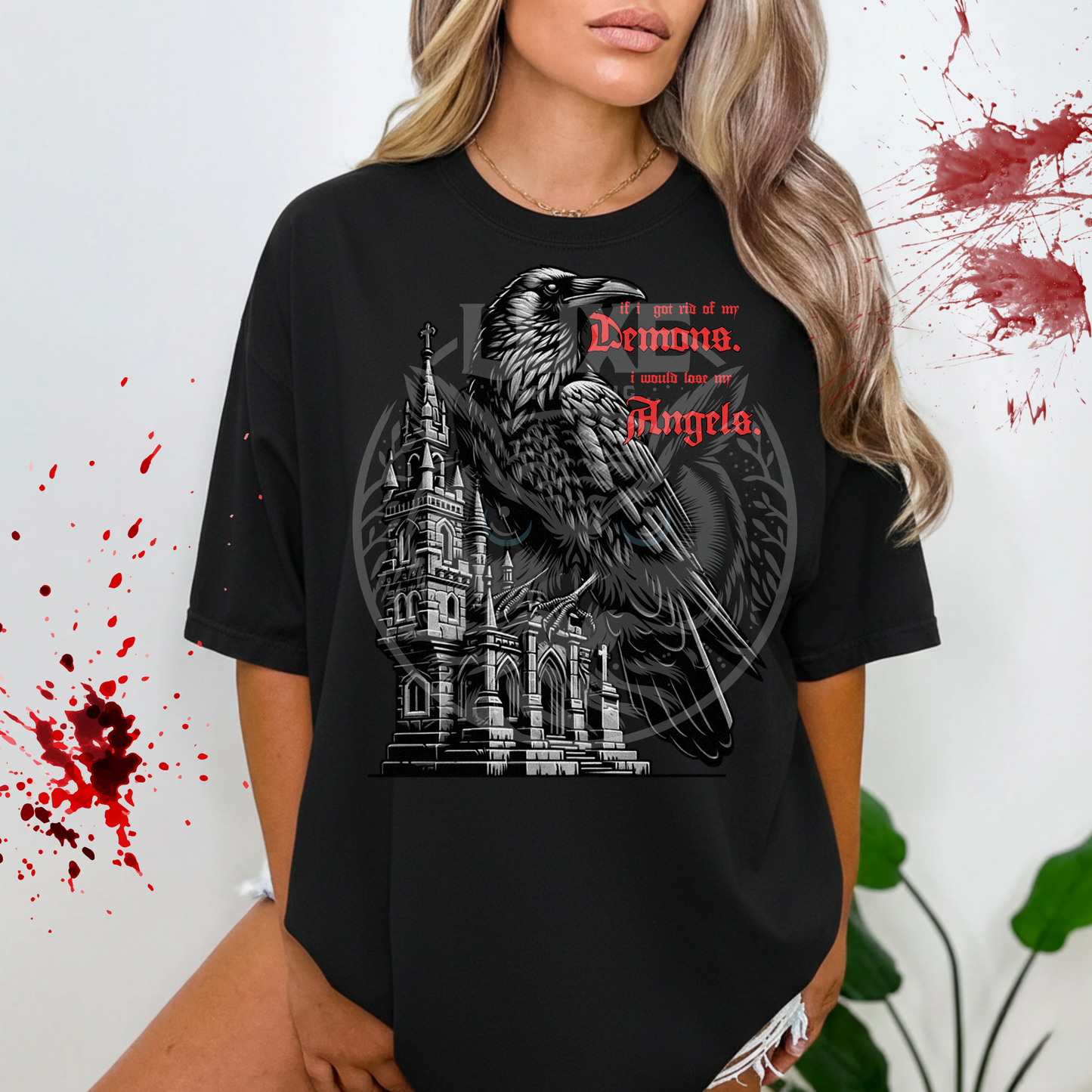 I Would Loose My Angels  DTF Transfer