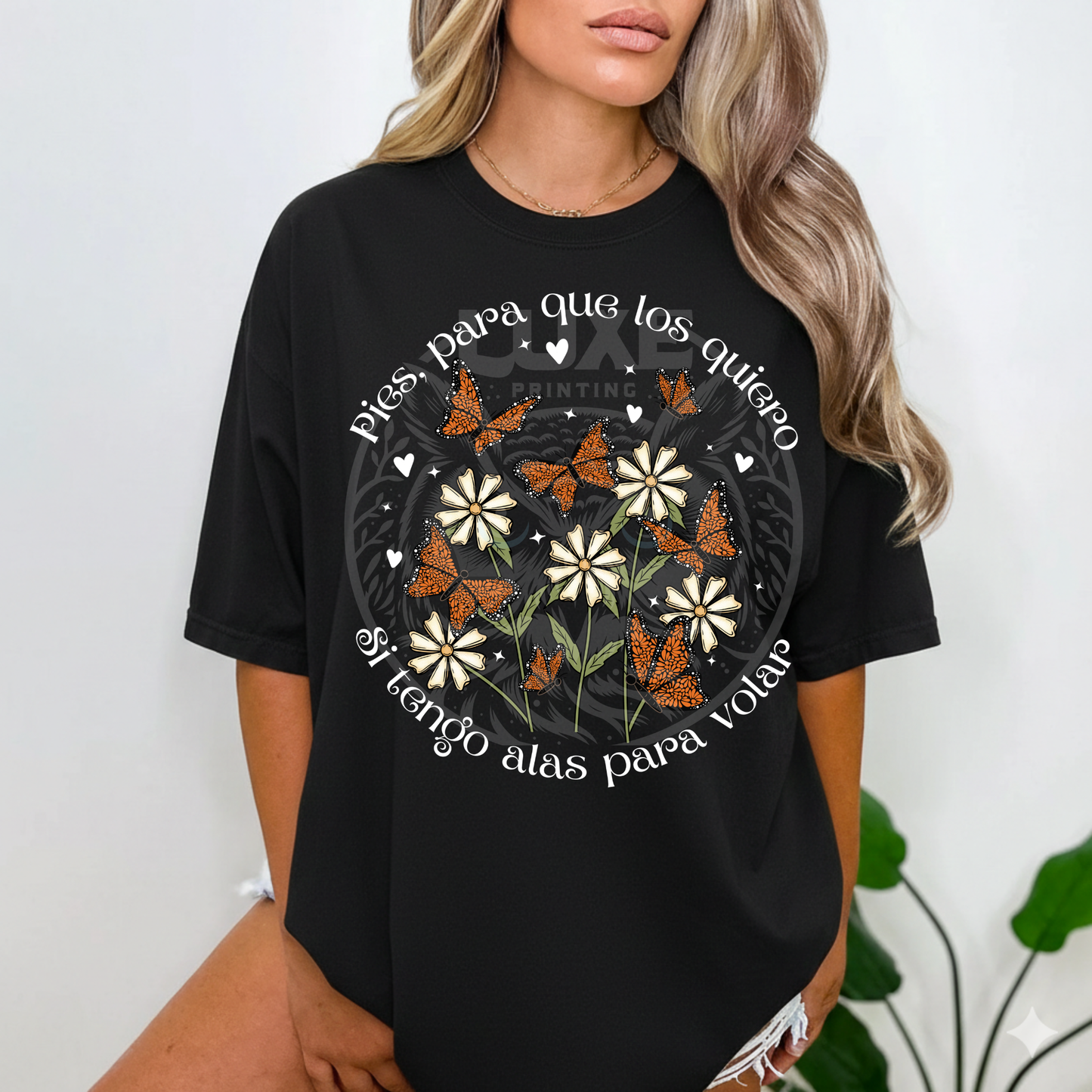 Pies Para Que Los Quiero ( White Letters) DTF Transfer