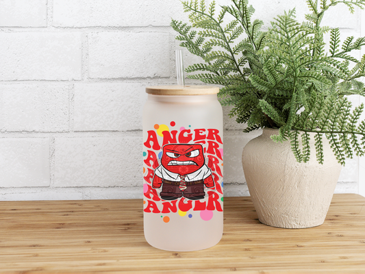 Anger   - 4 Inch UV DTF DECAL