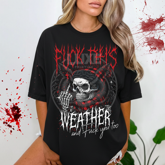 F*ck This Weather DTF Transfer