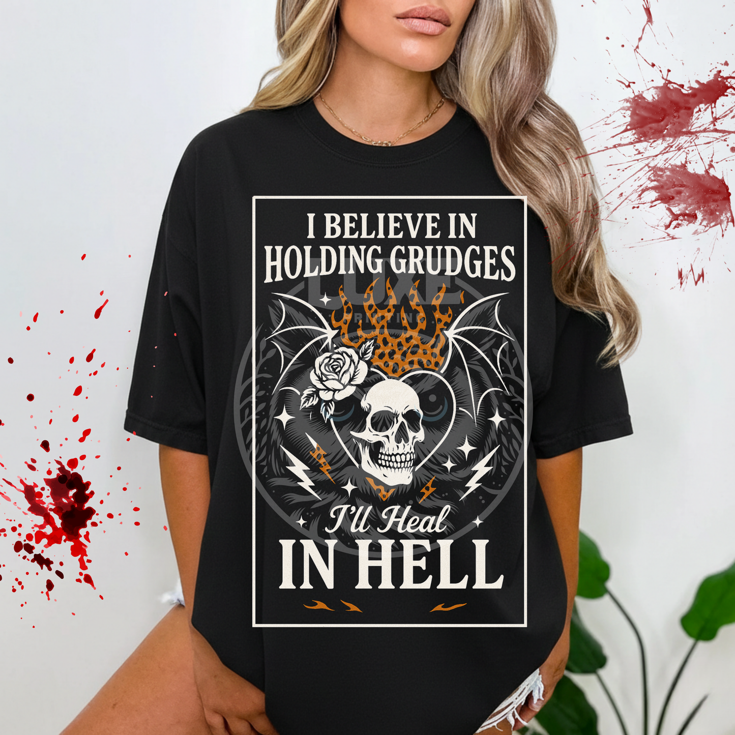 I Believe In Holding Grudges DTF Transfer