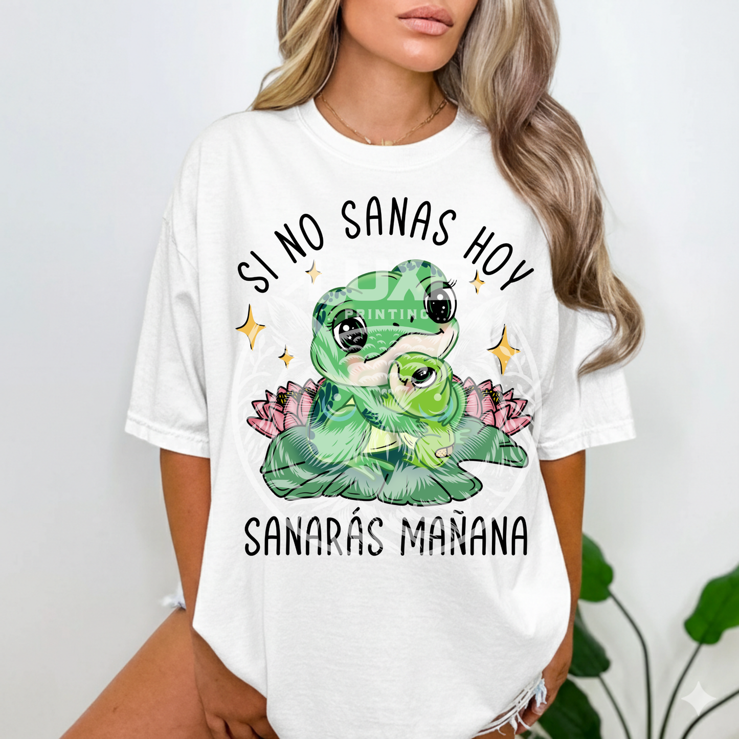 Si No Sanas Hoy  DTF Transfer