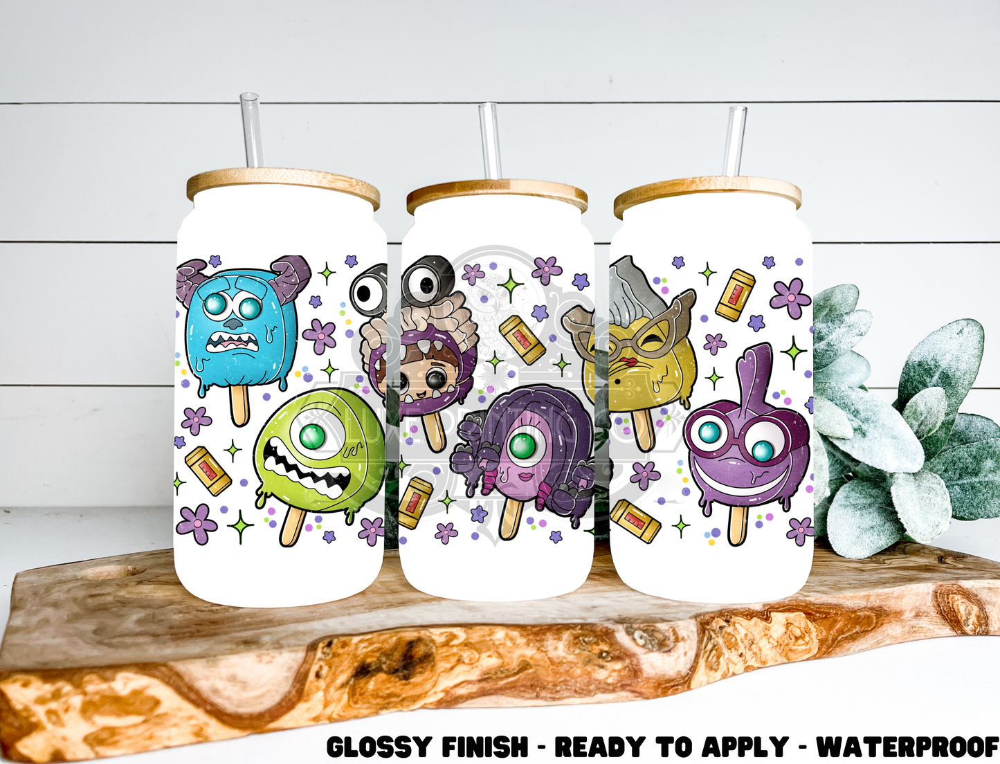 Monster Pop - 16 oz Glass Wrap