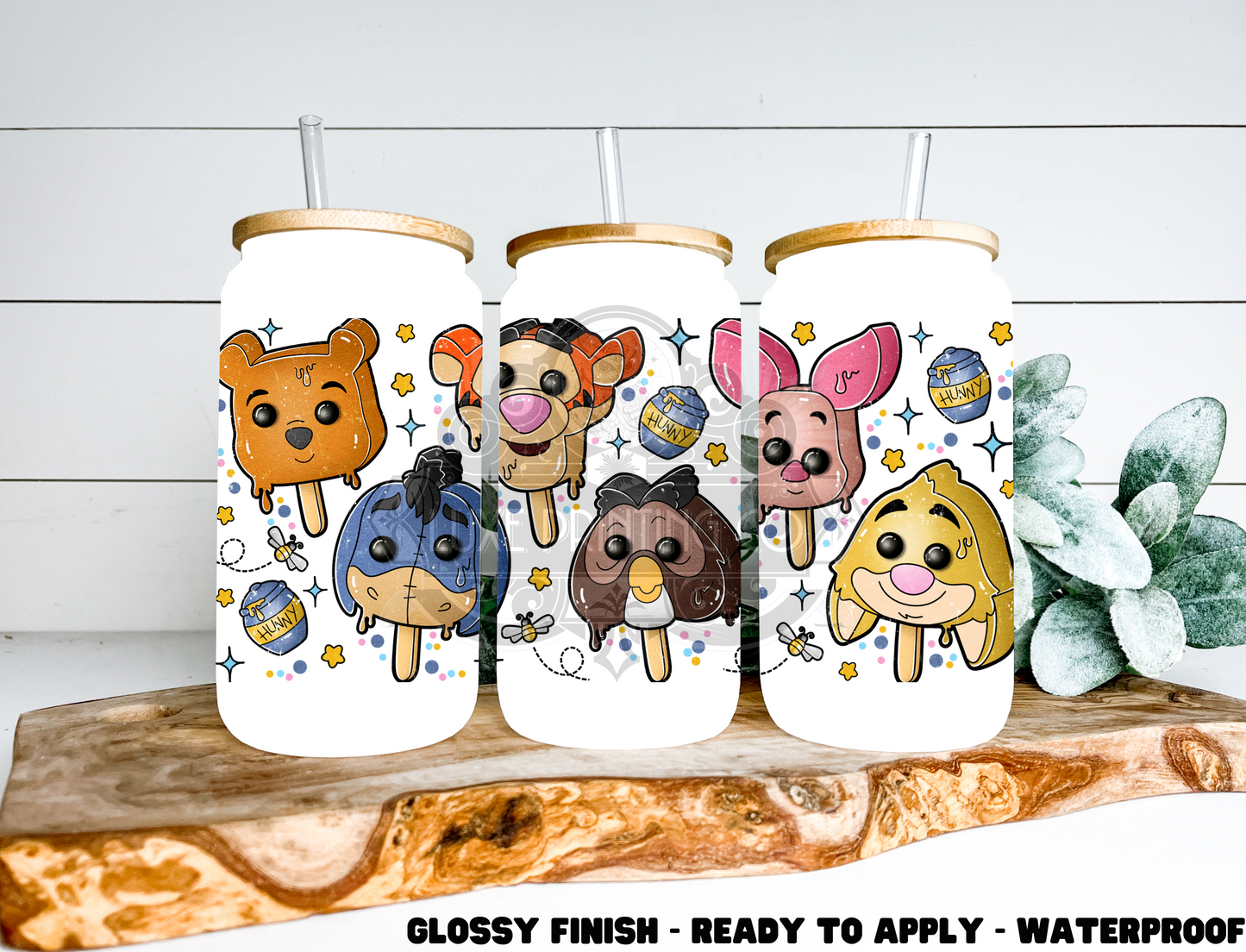 Pooh Pop - 16 oz Glass Wrap