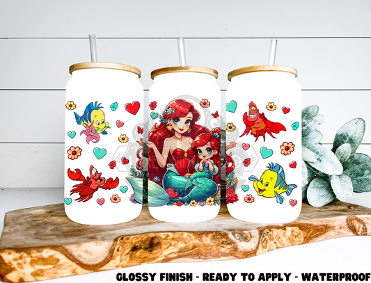 Ariel   - 16 oz Glass Wrap