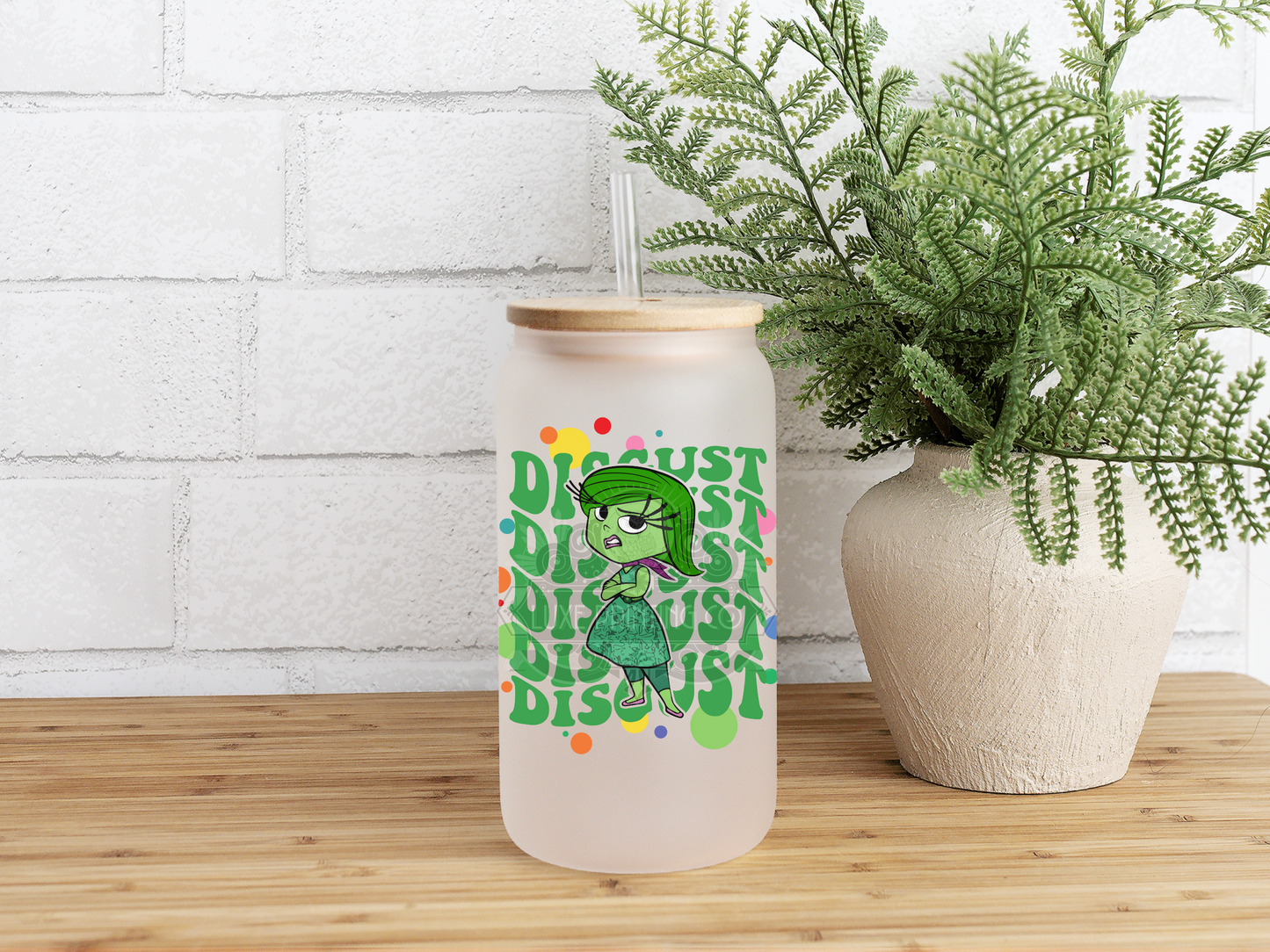 Disgust- 4 Inch UV DTF DECAL